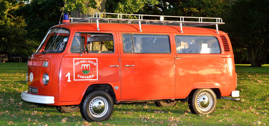 VW Micro Bus-Red (1973)