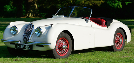 Jaguar XK120C - White (1953)