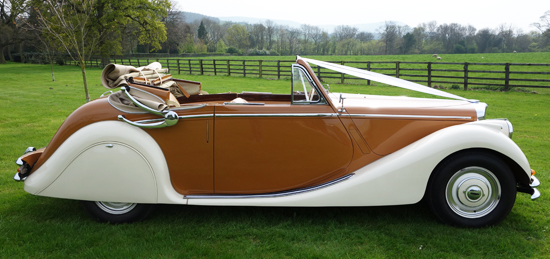 Jaguar MK5 White/Tan (1951)