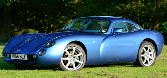 TVR Tuscan Metallic Kingfisher Blue (2005)